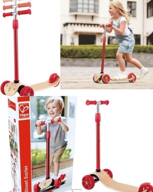 德國Hape 木制滑板車 Street Surfer Scooter